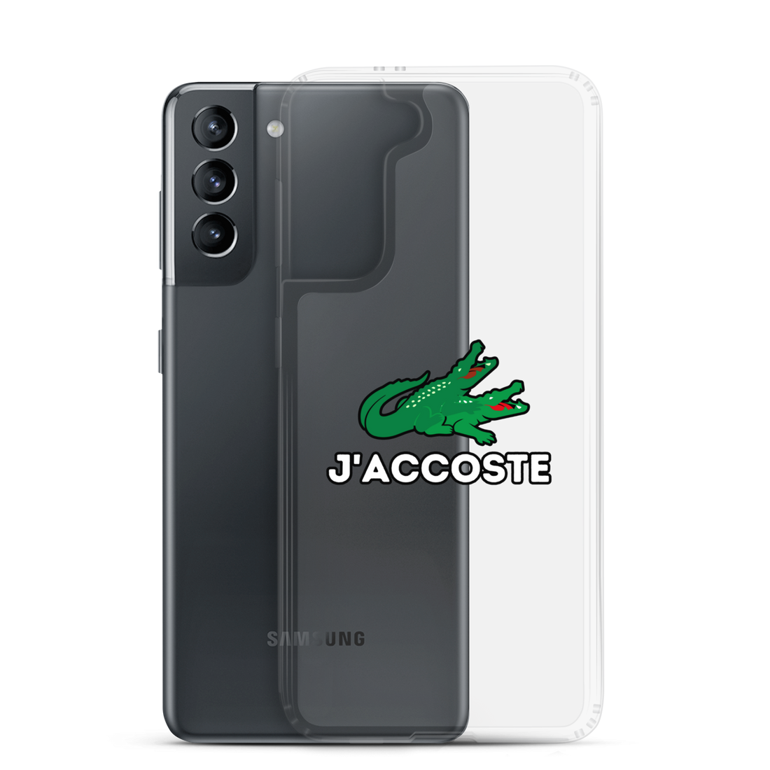 Coque Samsung® "J'ACCOSTE"