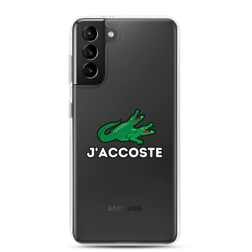 Coque Samsung® "J'ACCOSTE"