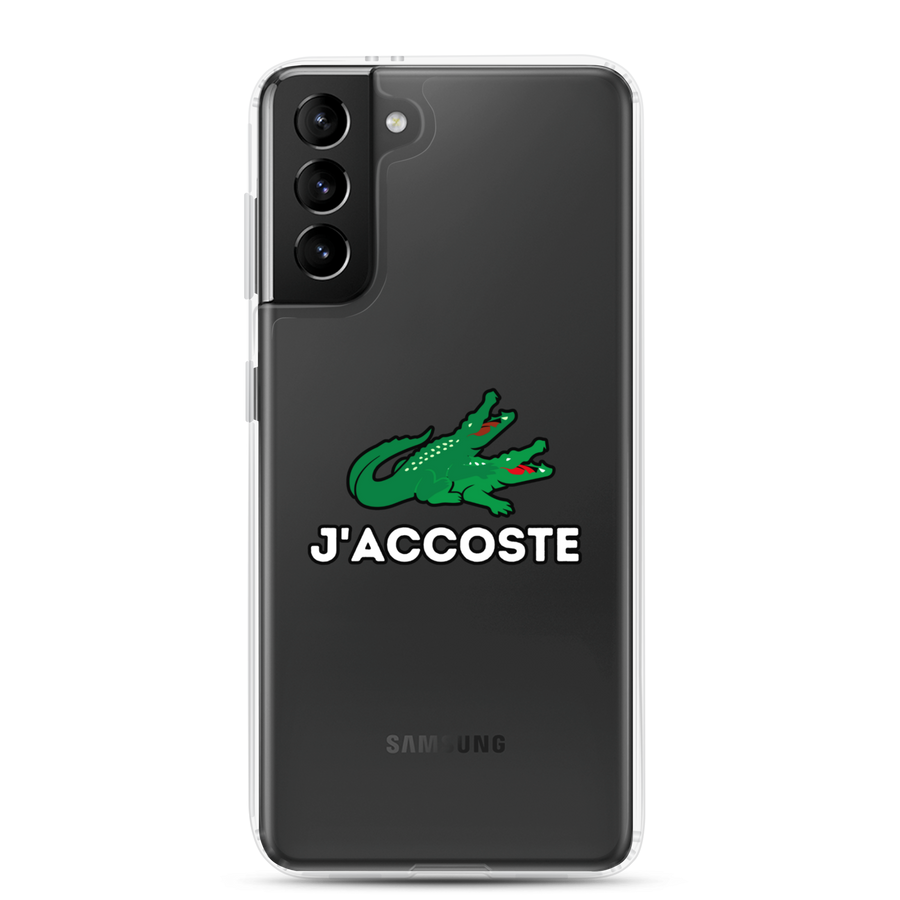 Coque Samsung® "J'ACCOSTE"