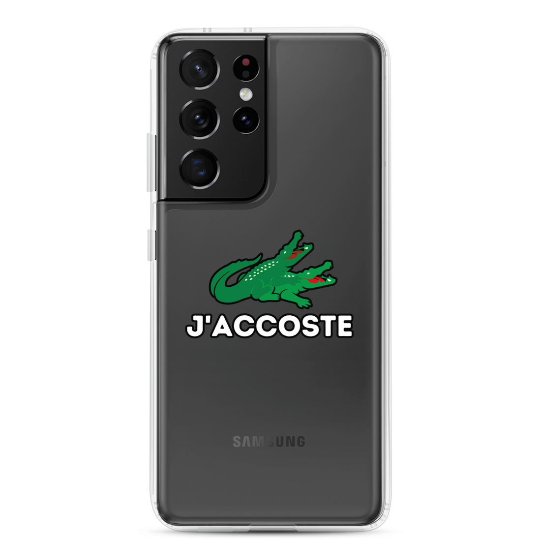 Coque Samsung® "J'ACCOSTE"