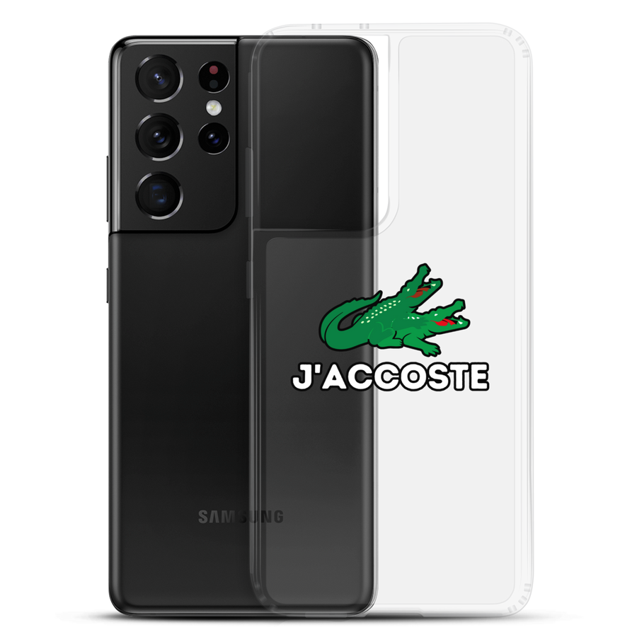 Coque Samsung® "J'ACCOSTE"