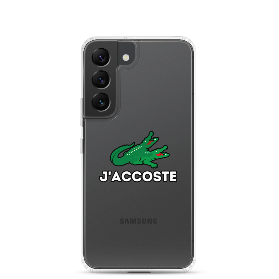 Coque Samsung® "J'ACCOSTE"