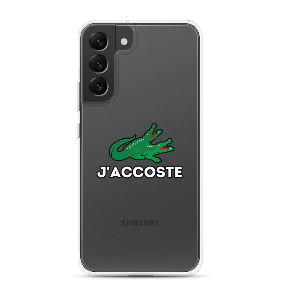 Coque Samsung® "J'ACCOSTE"