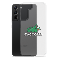 Coque Samsung® "J'ACCOSTE"