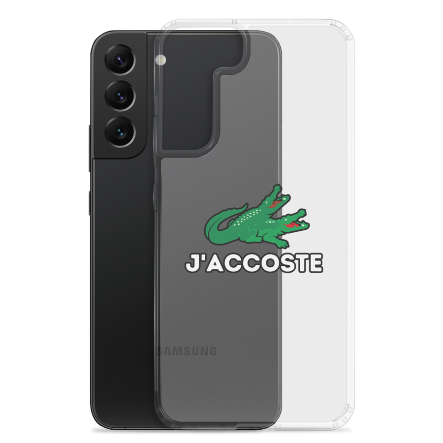 Coque Samsung® "J'ACCOSTE"