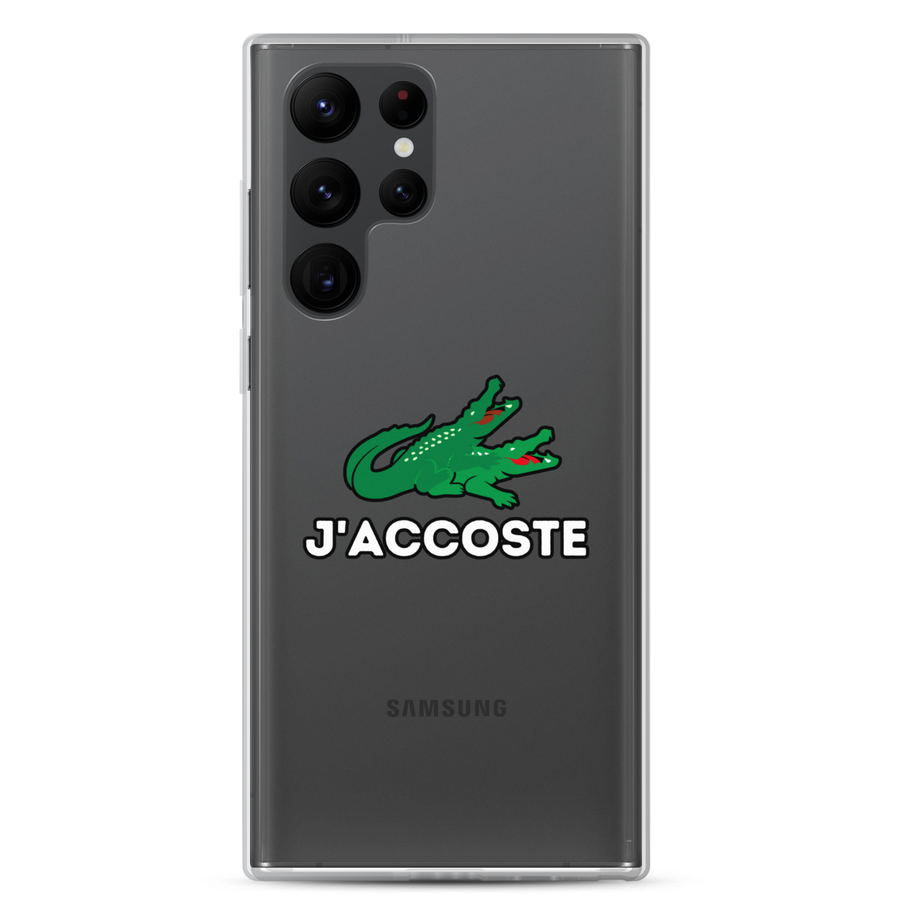 Coque Samsung® "J'ACCOSTE"