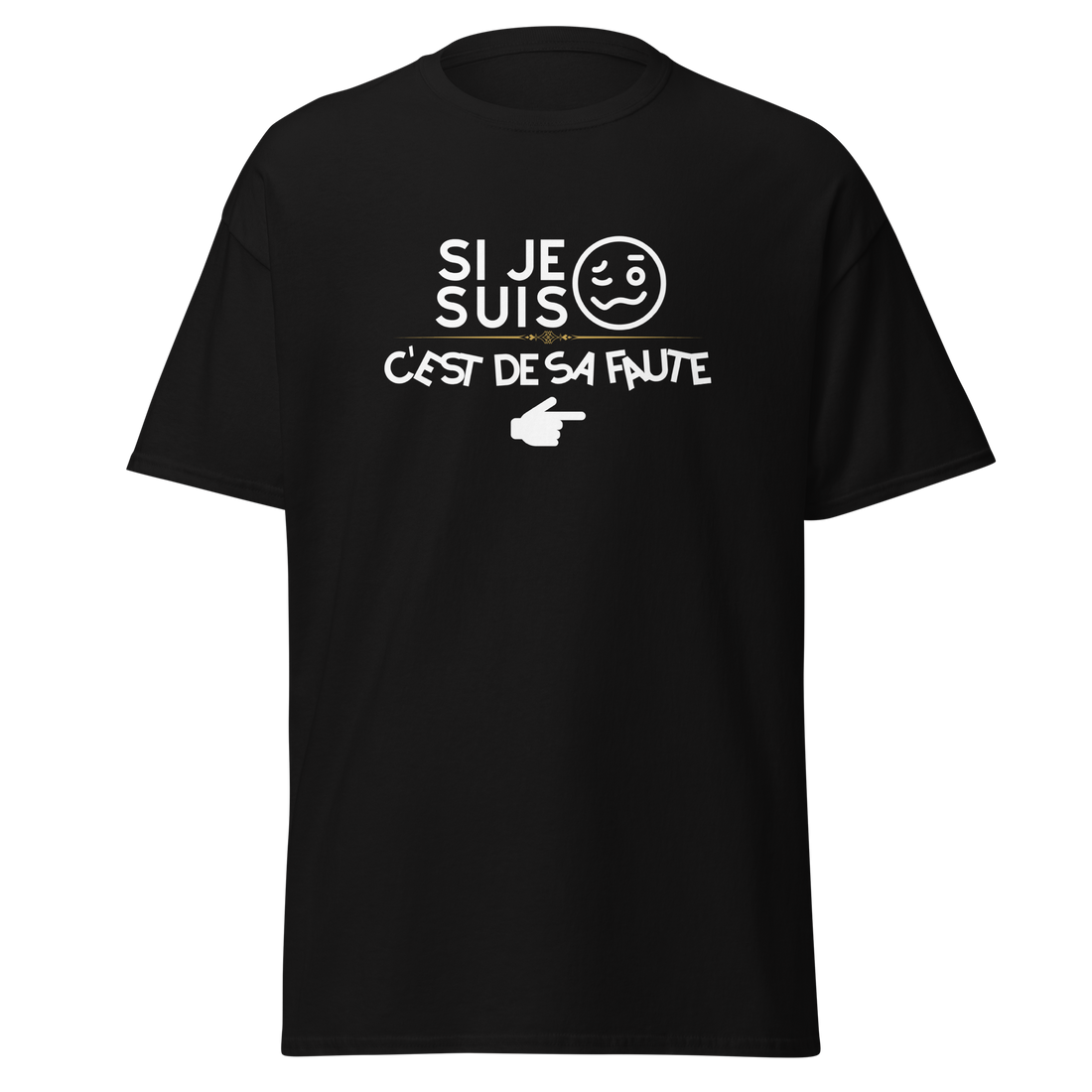 T-SHIRT DUO "SA FAUTE 2"