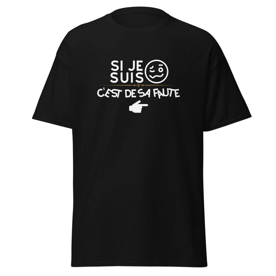 T-SHIRT DUO "SA FAUTE 2"