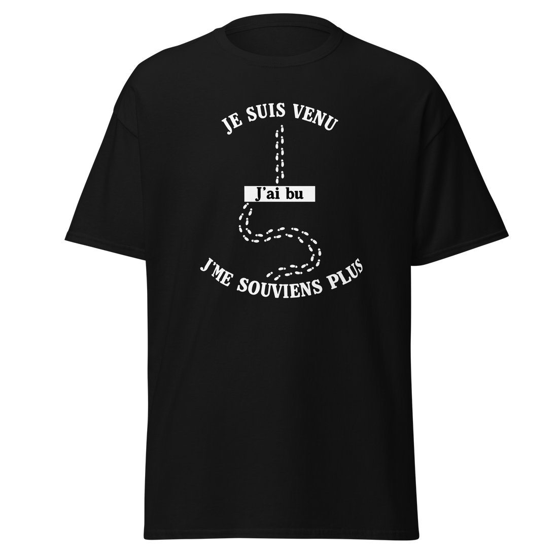 T-SHIRT "J'SUIS VENU"