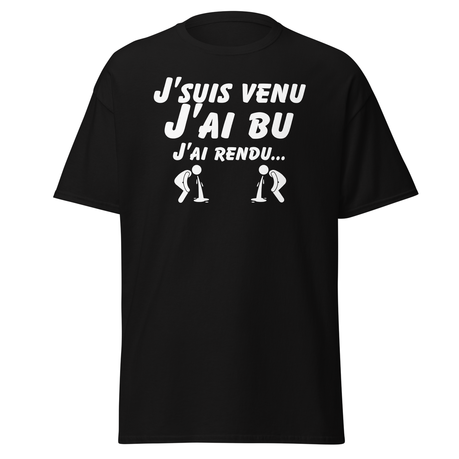 T-SHIRT "J'SUIS VENU"