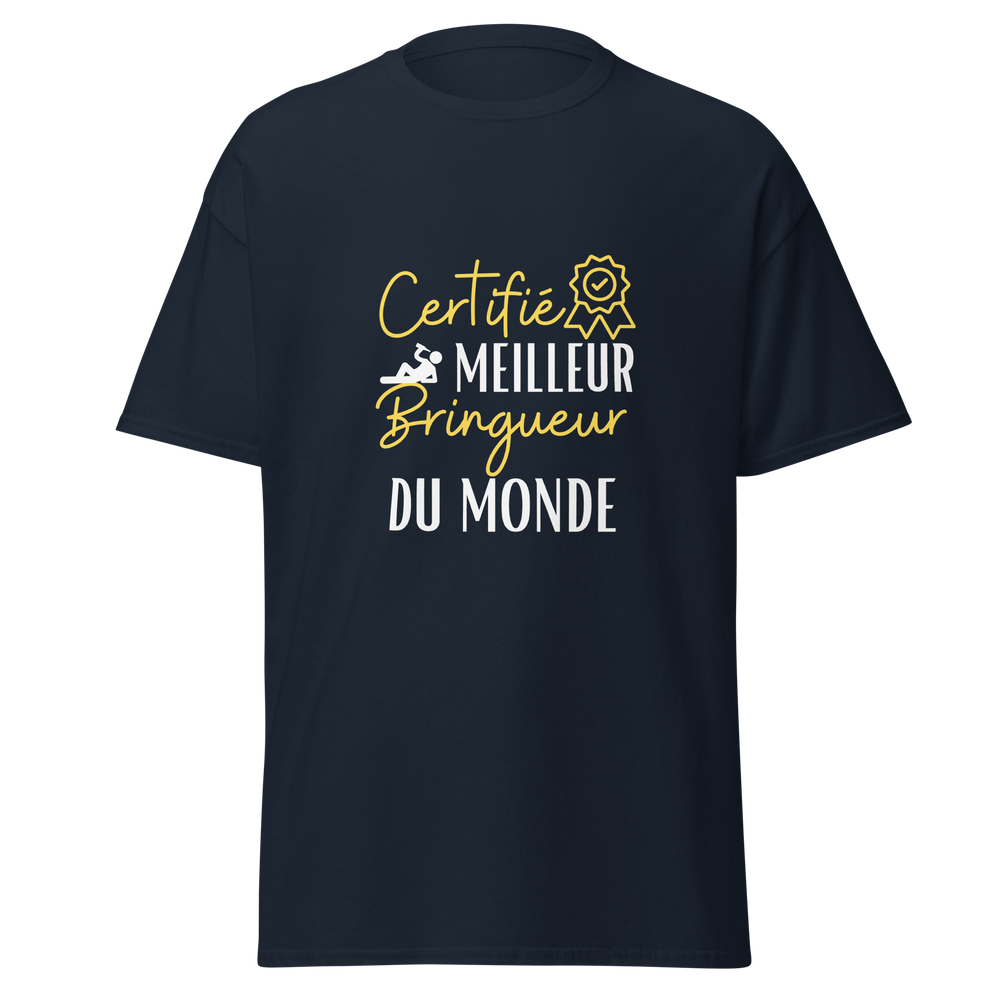 T-SHIRT "CERTIF BRINGUEUR"