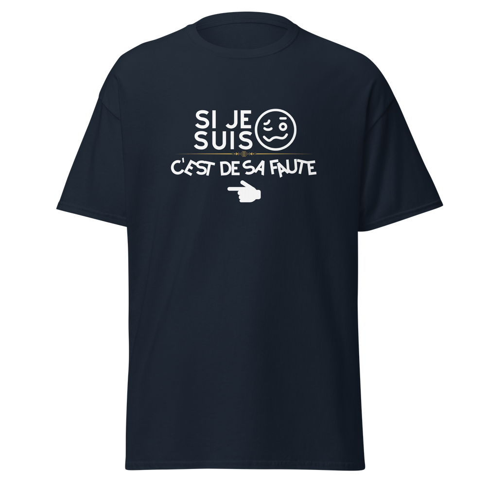 T-SHIRT DUO "SA FAUTE 1"