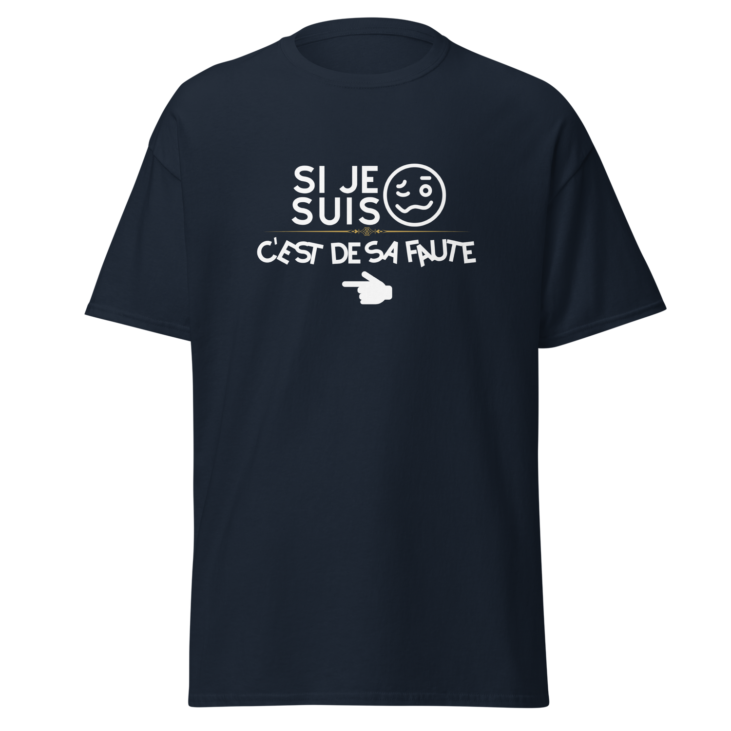 T-SHIRT DUO "SA FAUTE 1"
