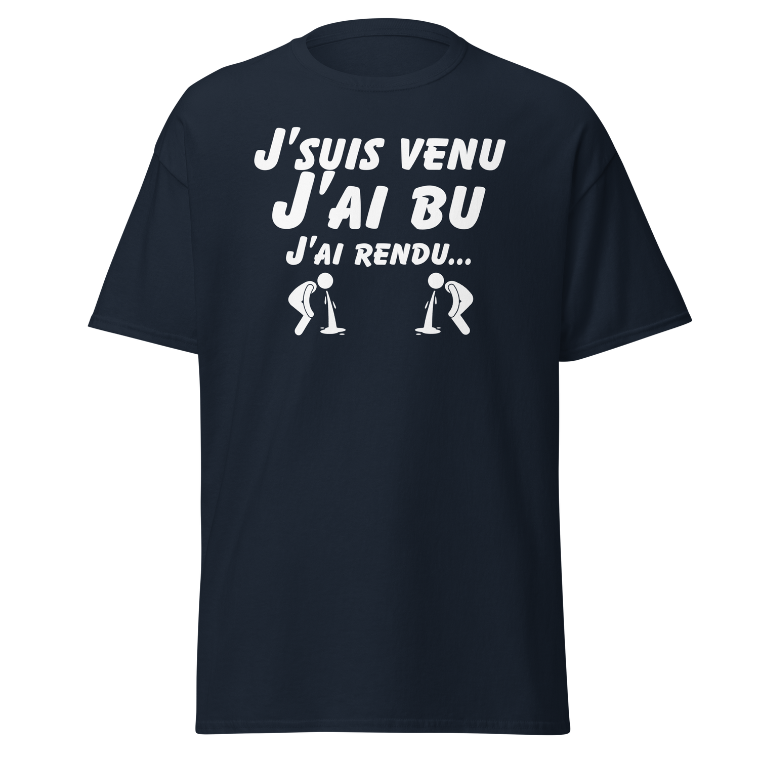 T-SHIRT "J'SUIS VENU"
