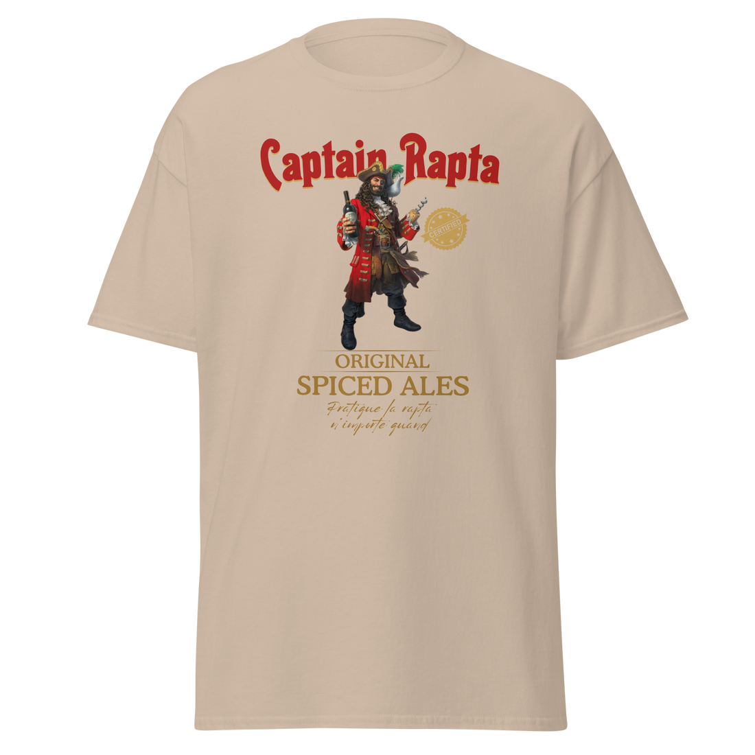 T-SHIRT "CAPTAIN RAPTA"