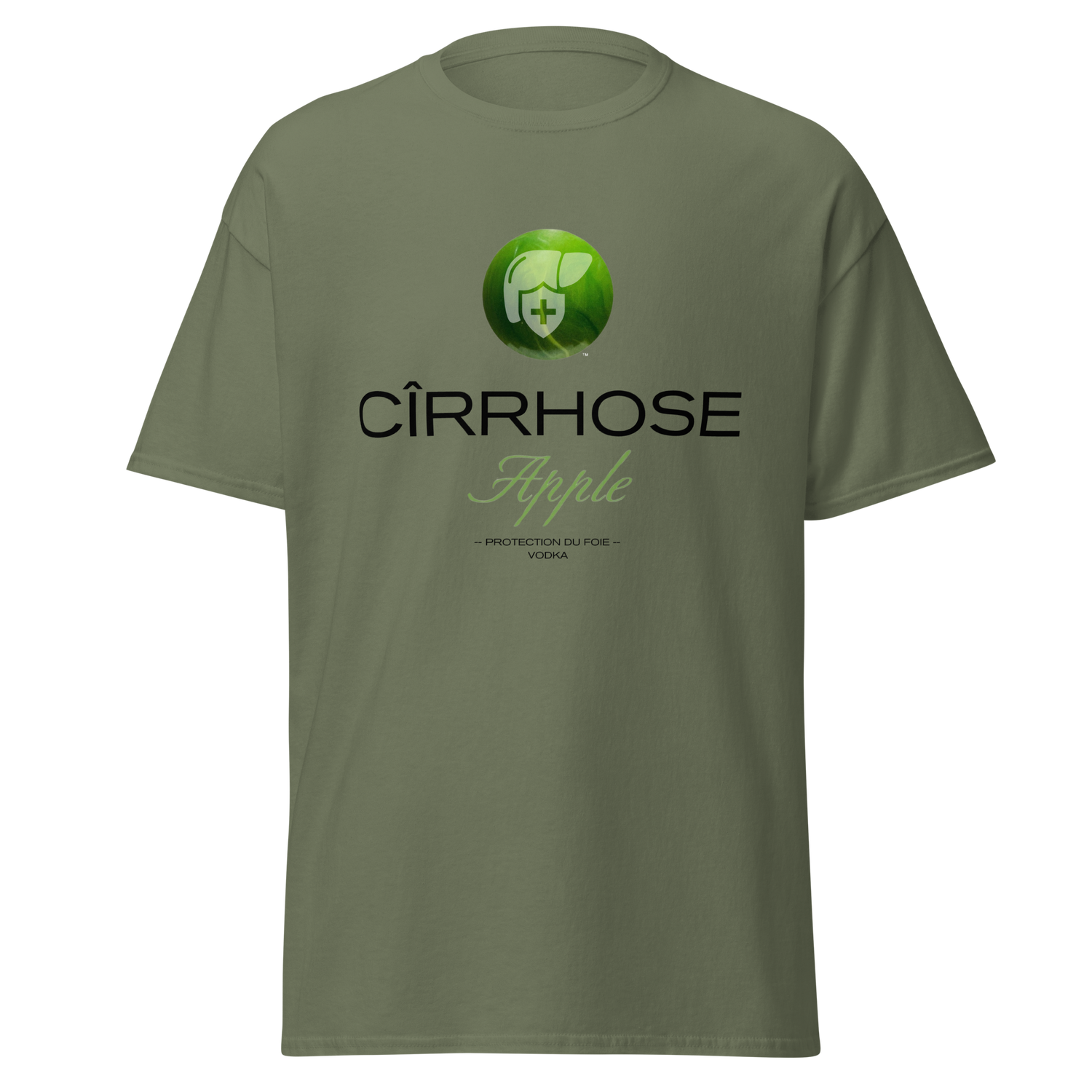 T-SHIRT "CIRRHOSE APPLE"